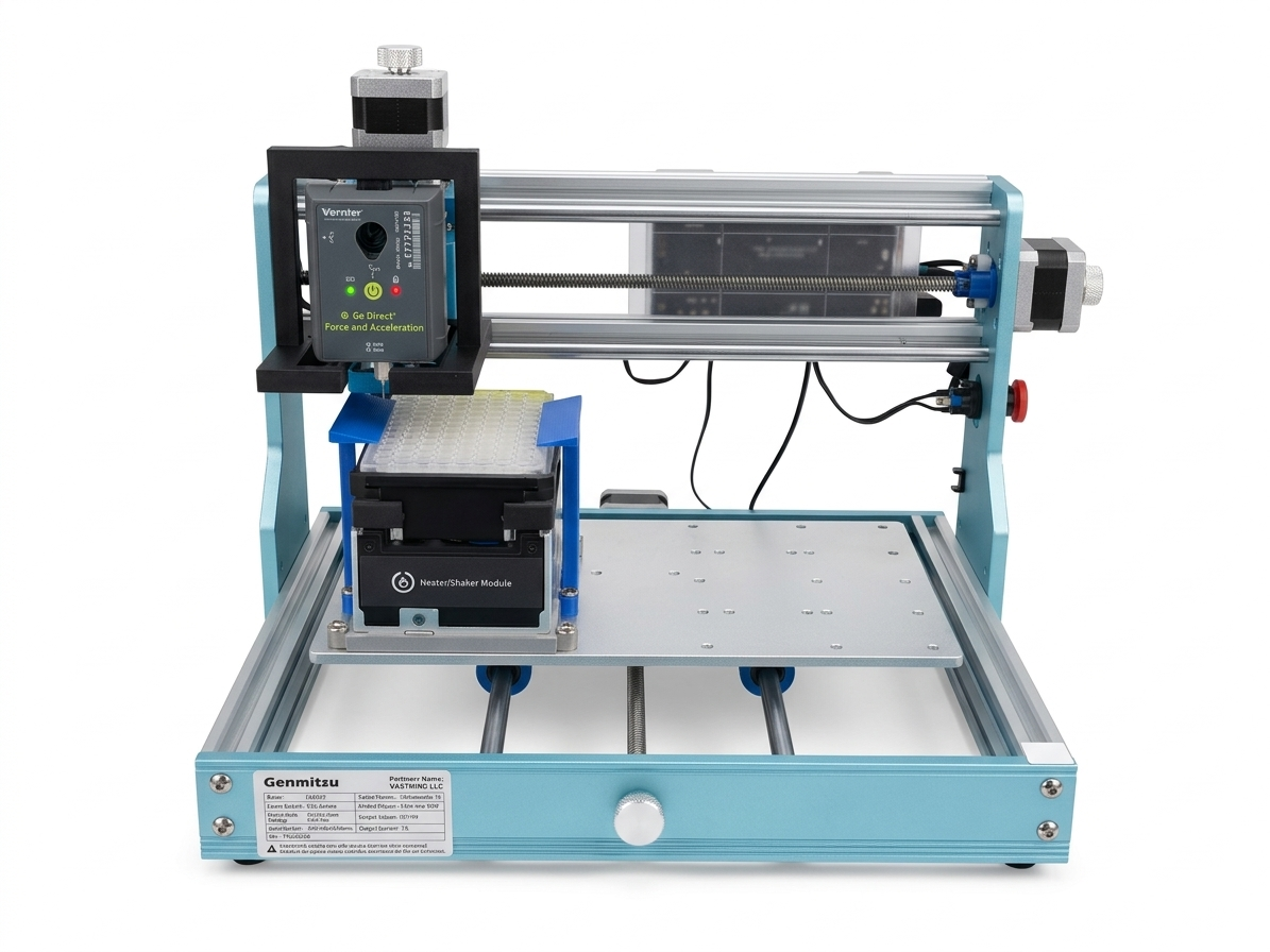 Needle puncture instrument mounted on CubOS gantry